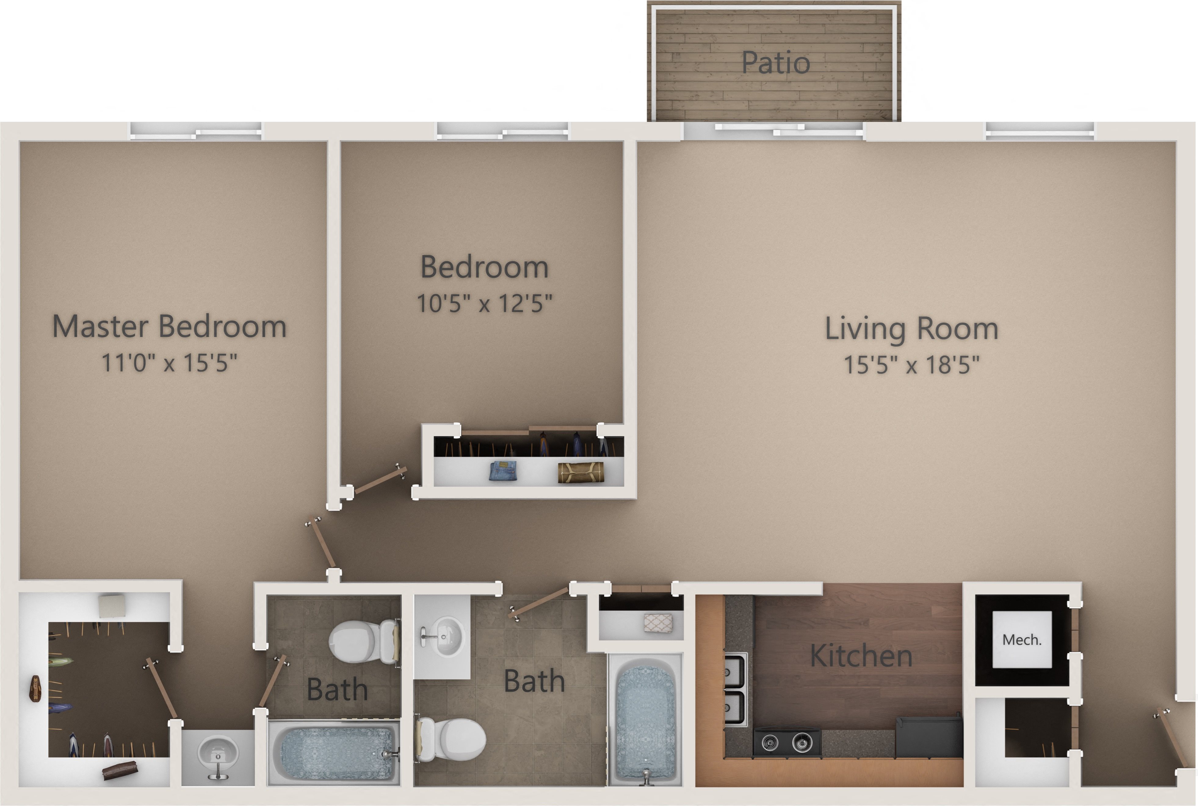 The Oak I Floor Plan 12